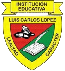 Escudo de la Institución Educativa Luis Carlos López